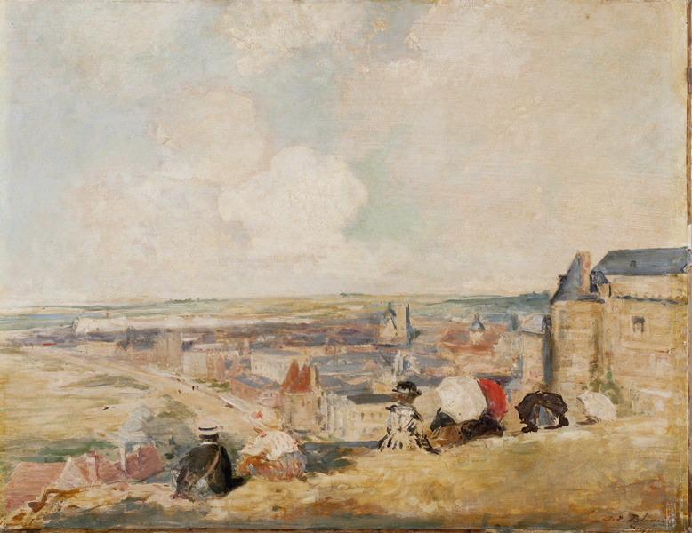 Vue de Dieppe du haut des falaises_0