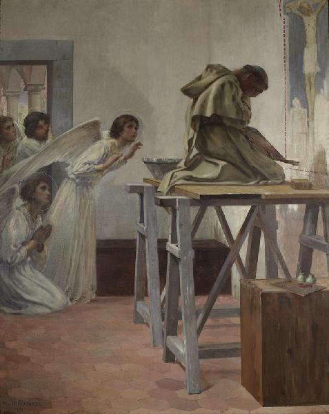 Fra Angelico visité par les anges_0