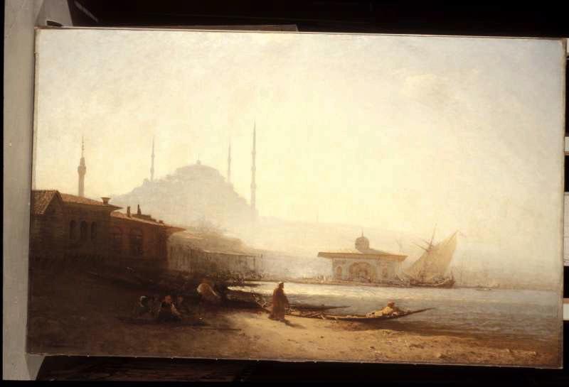 Istanboul, soleil couchant ; Istambul (autre titre) ; Vue de Constantinople (autre titre)_0