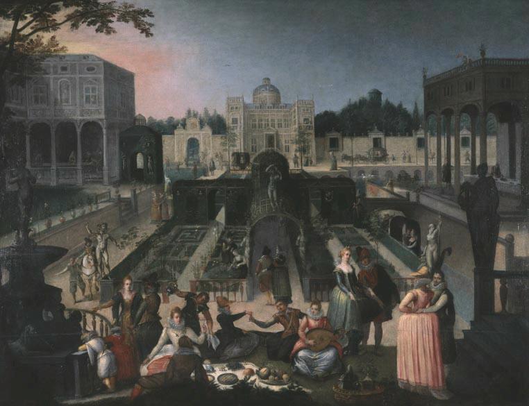 Fête dans les jardins du duc de Mantoue_0