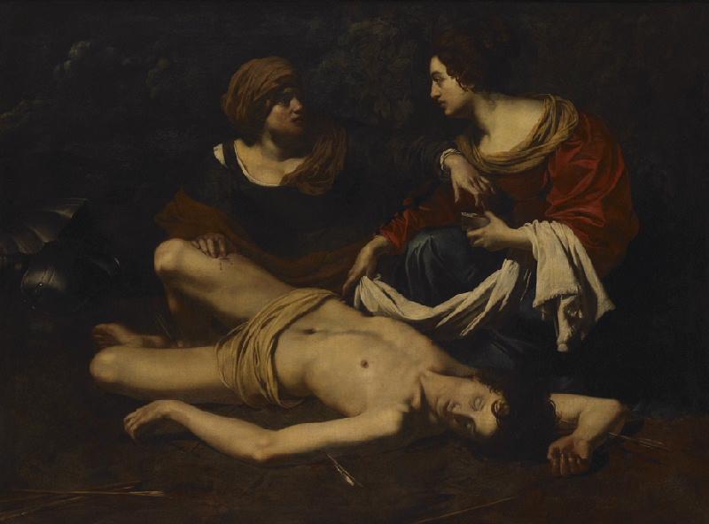 Saint Sébastien soigné par Irène_0