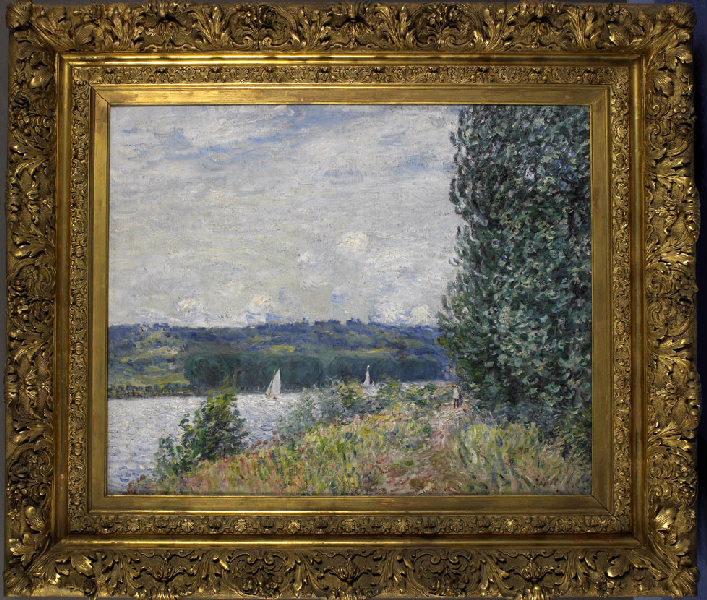 La Seine à la Bouille, coup de vent, dit aussi : La Seine à Sahurs, coup de vent_0