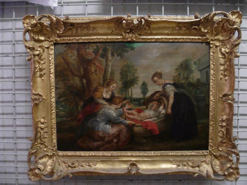 Moïse sauvé des eaux, Petrus Paulus Rubens, 17e siècle