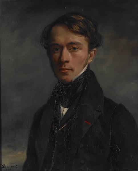 Portrait du comte Charles Adrien His de Butenval, Léon Riesener, 1834