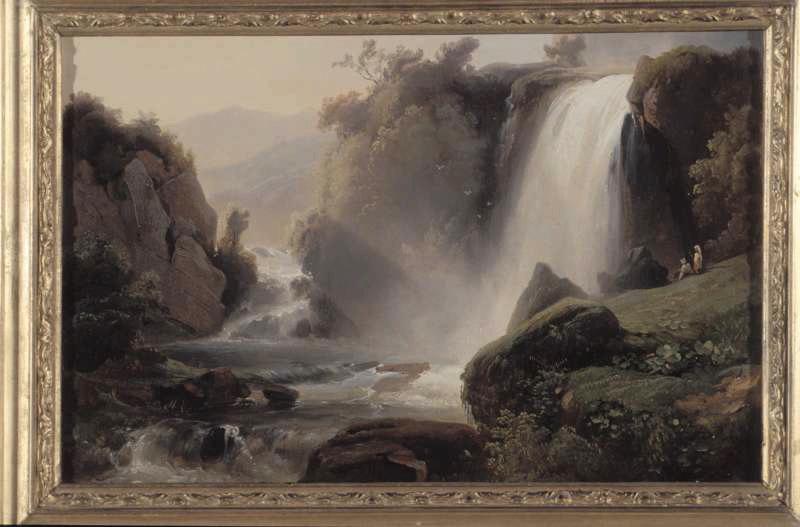 La cascade ; La cascade de Tivoli (ancien titre), Jean Charles Joseph Remond, 1822-1825
