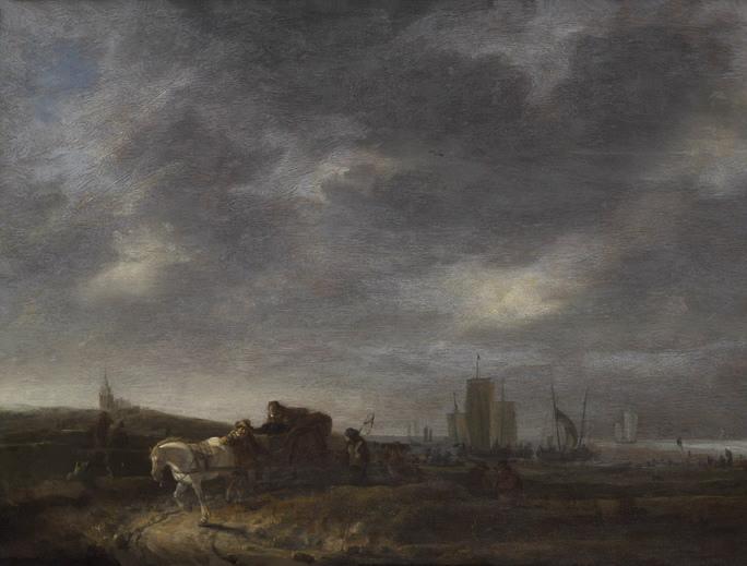 Retour de pêche, Egbert van der Poel, 1646