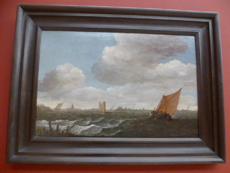 Marine par temps orageux, Jan Porcellis, 1632