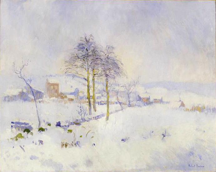 Effet de neige, Robert Antoine Pinchon, 1909 /03 /28