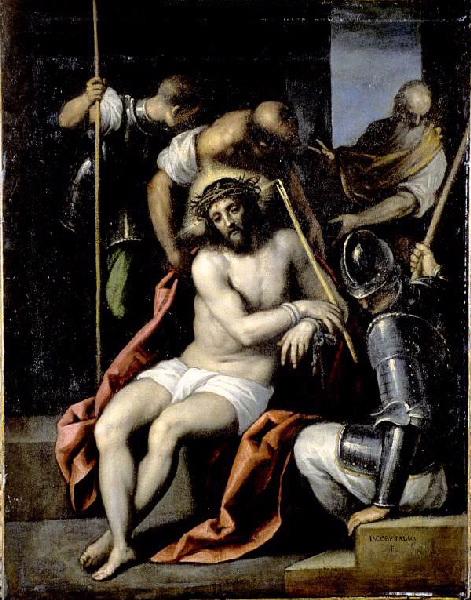 Le Couronnement d'épines, Giovane Palma, 1628