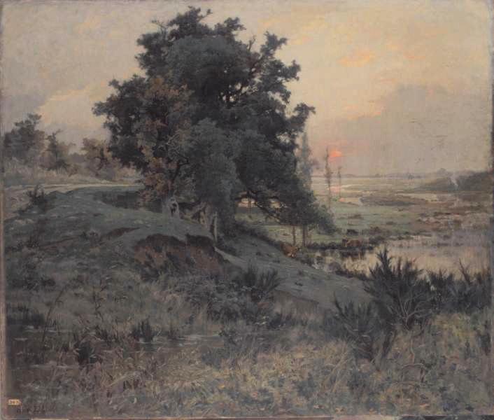 Fin de journée, Alexandre Nozal, 1884