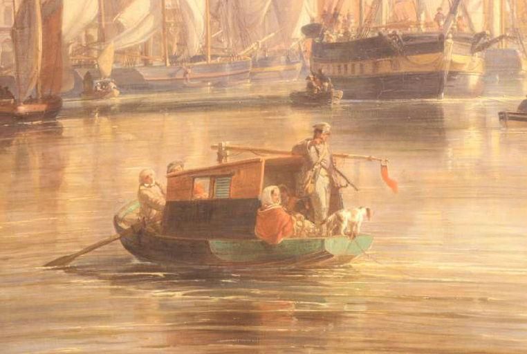 Le port de Rouen en 1855_1