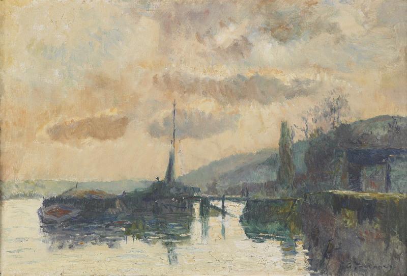 Bateaux à l'appontement de Dieppedalle_0