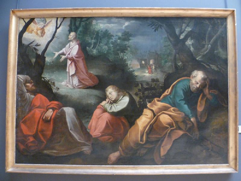 Jésus au jardin des oliviers, Jérémie Le Pilleur, 1625