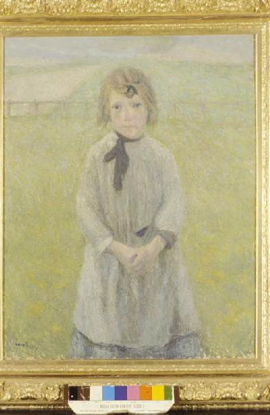 Petite fille des champs, Marcel Couchaux, 1938 avant