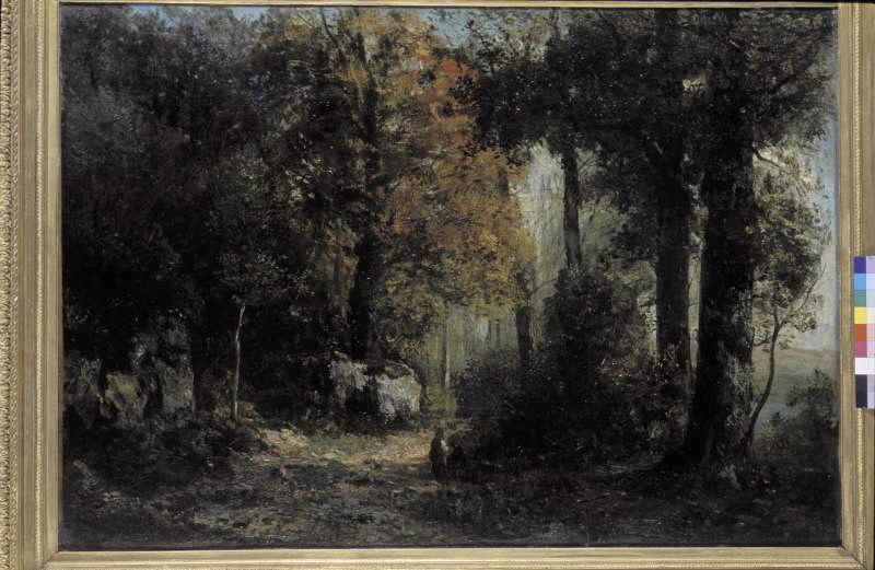 La Garenne de Bussac (été de la saint-martin), Louis Auguste Auguin, 1876