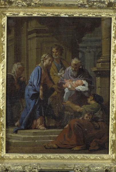 La présentation au temple, Claude Guy Halle, 1736