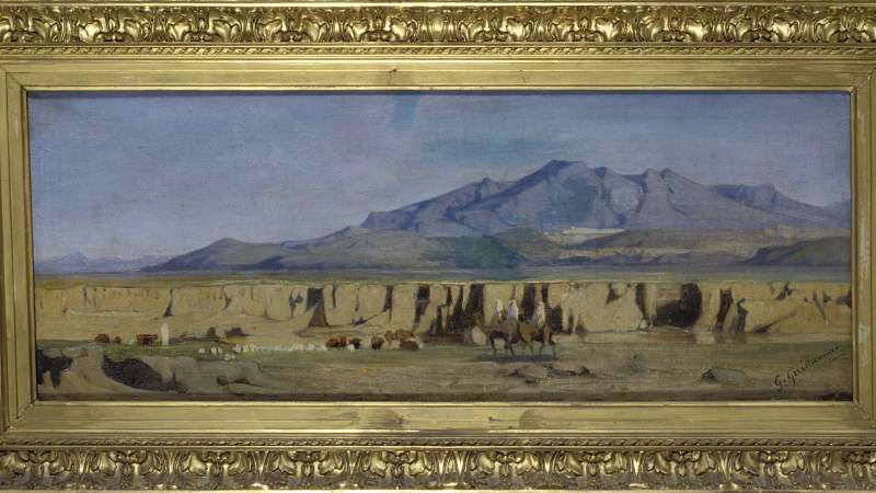 Vue d'Algérie, Gustave Guillaumet, 1887