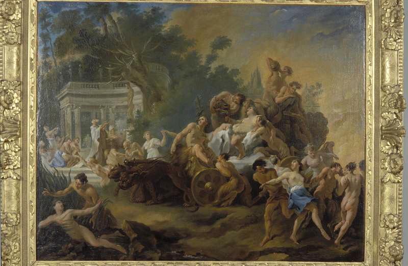 Le triomphe de Bacchus, Noël Halle, 1780