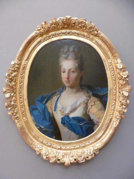 Portrait de jeune femme, Alexis Simon Belle, 1700-1710