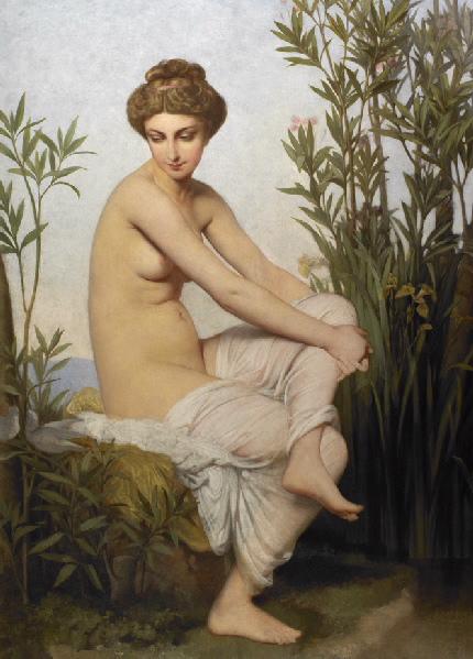 Baigneuse antique, Eugène Emmanuel Pineu-Duval, 1860
