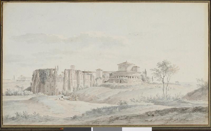 Sainte-Agnès-hors-les-murs à Rome, Victor Jean Nicolle