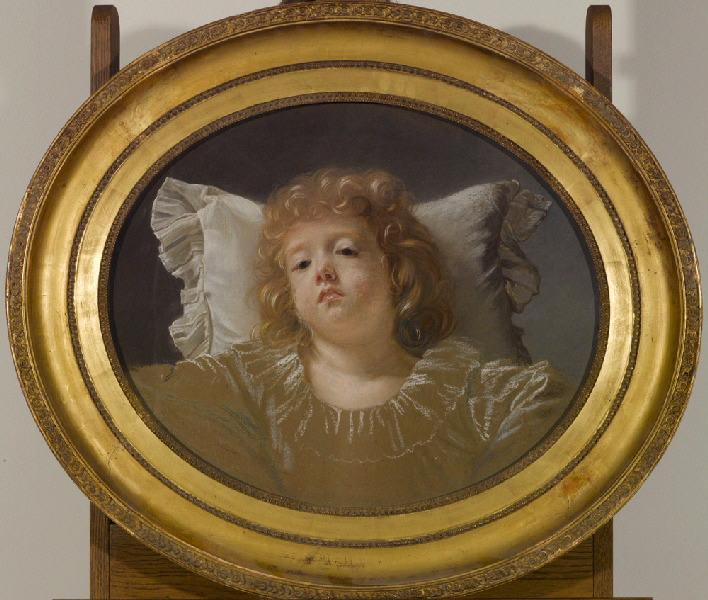 Portrait de Sophie Boze, fille de l'artiste, Joseph Boze, 1802