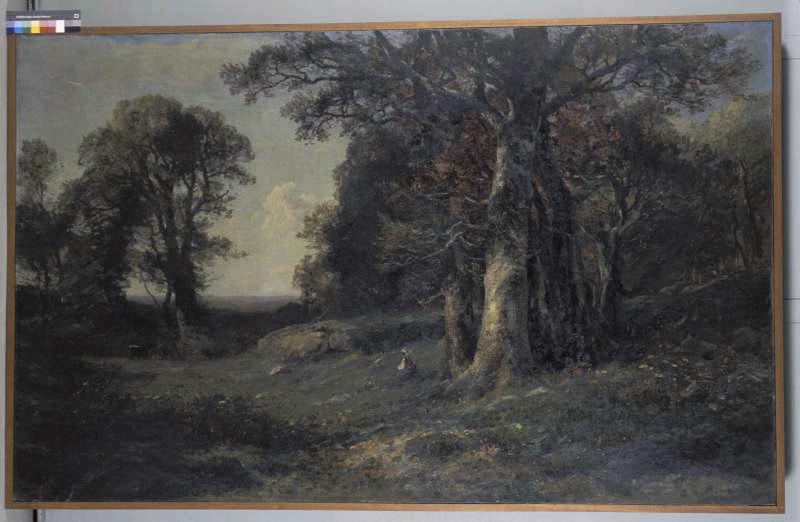 Les derniers beaux jours (Campagne du Douhet en Saintonge), Louis Auguste Auguin, 2e moitié 19e siècle
