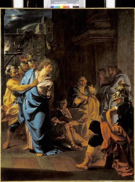 Le reniement de Saint Pierre, Noël Nicolas Coypel, 1717