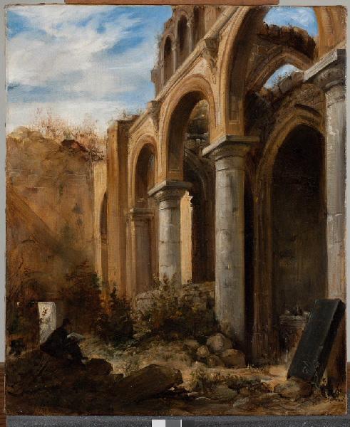 Ruines de la chapelle de l'abbaye de Valmont_0