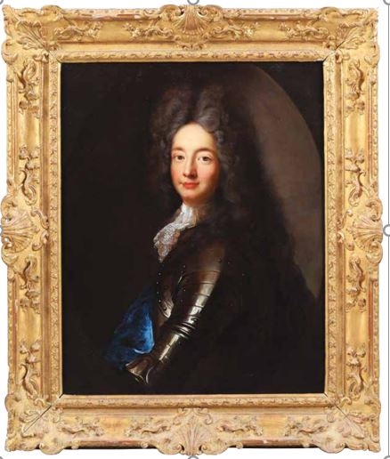 Portrait d'Henri-Jacques Nompar de Caumont, duc de La Force (1675-1726) en armure, François de Troy, 4e quart 17e siècle, 1er quart 18e siècle