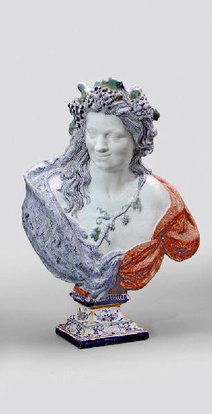 Buste de L'Automne sous les traits de Bacchus — Nicolas Fouquay