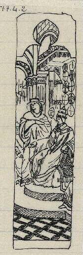 Exil de St Thomas, entrevue avec le pape Alexandre III_0