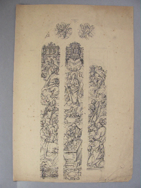 couronnement de la Vierge, Atelier Boulanger, 19e s.(4e quart),20e s.(1er quart)