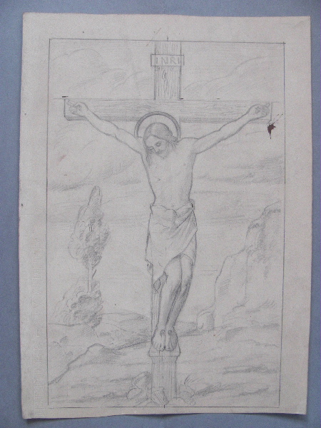 Crucifixion du Christ, Atelier Boulanger, 1ère moitié 20e siècle