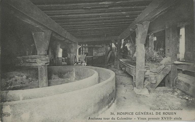 Hospice Général de Rouen, ancienne tour de Colombier_0