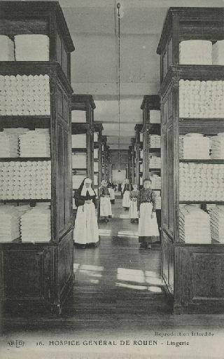 Hospice Général de Rouen, lingerie_0