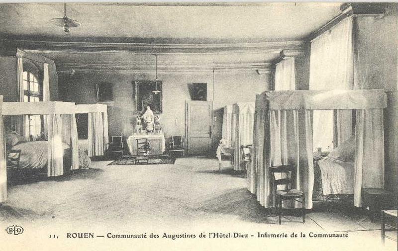 Rouen, Communauté des Augustines de l'Hôtel-Dieu, infirmerie_0