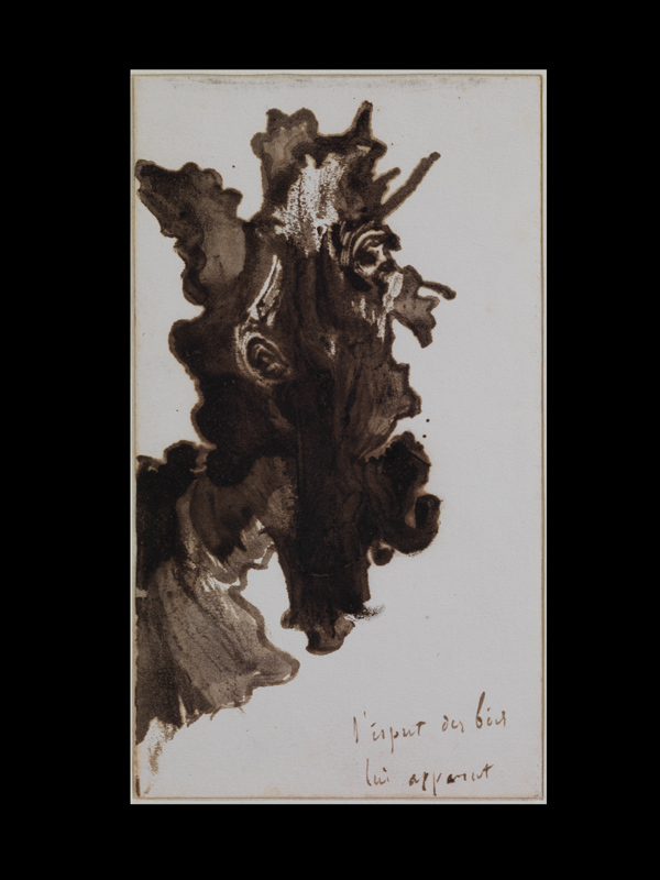 L'Esprit des bois lui apparut, Victor Hugo, 1856