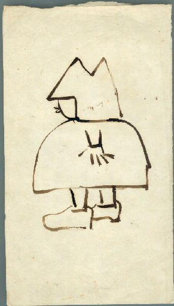 Caricature au bonnet d'âne, Victor Hugo, 19e siècle