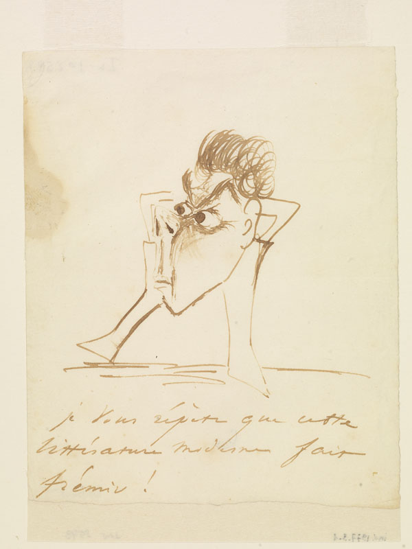 Je vous répète que cette littérature moderne... (titre complet : 'Je vous répète que cette littérature moderne fait frémir ! ...'), Victor Hugo, 1830-1832