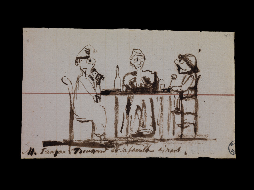 M. Fanfan Troussard et sa famille dînant, Victor Hugo, 19e siècle