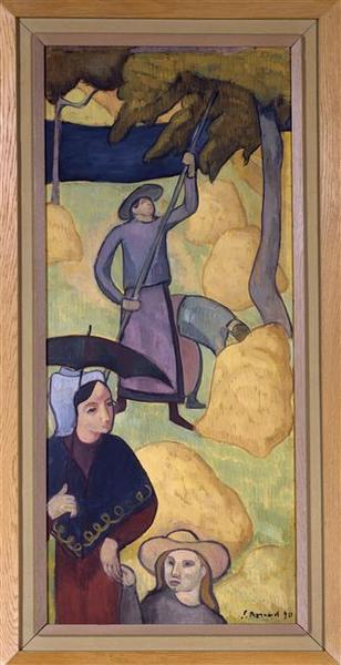 Le gaulage des pommes_0