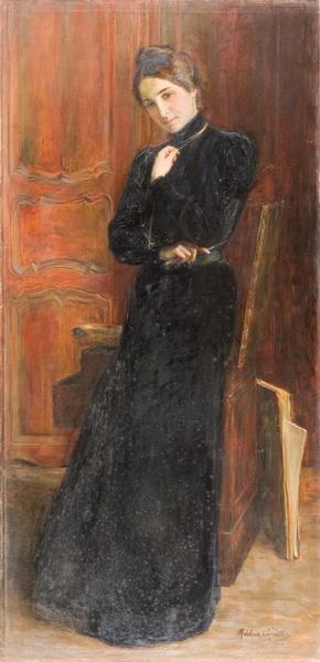 Portrait de la soeur de l'artiste_0