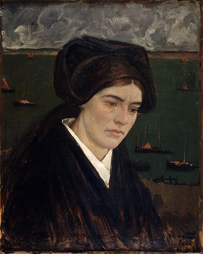 Jeune fille de l'île de Sein_0