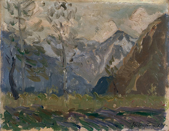 Etude de montagnes_0