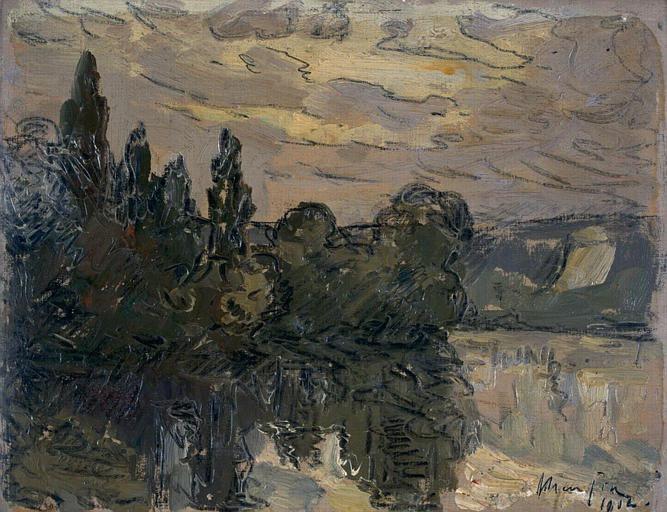 Soir crépusculaire sur la Seine_0