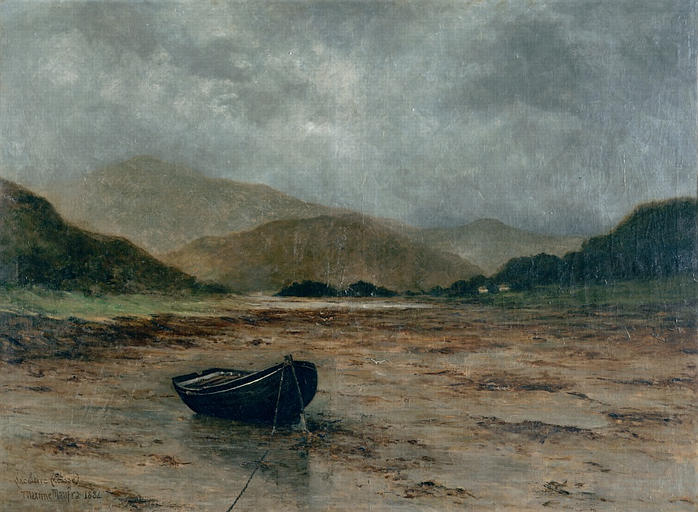 Barque échouée (Lac Etiré en Ecosse)_0