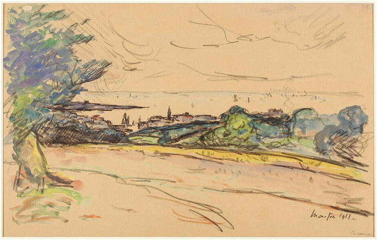 La baie de Concarneau, Maxime Maufra, 1er quart 20e siècle