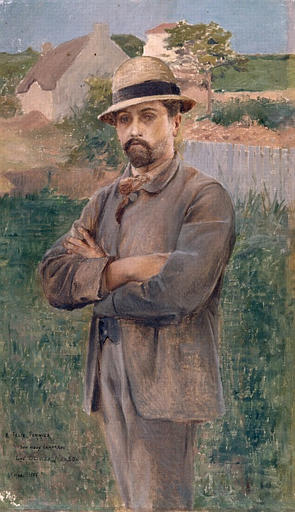 Portrait de Monsieur Félix Pommier, Luc Olivier Merson, 1886