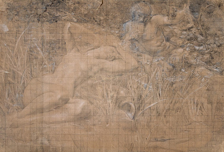 L'Amitié (pour l'hôtel Gouin), Luc Olivier Merson, 1er quart 20e siècle